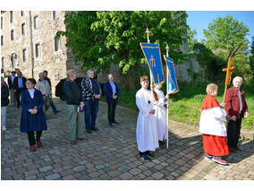 Bittprozession an Christi Himmelfahrt (Foto: Karl-Franz Thiede)